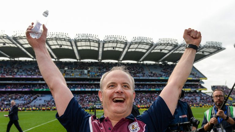 Donoghue celebrates after 2017 final win over Waterford