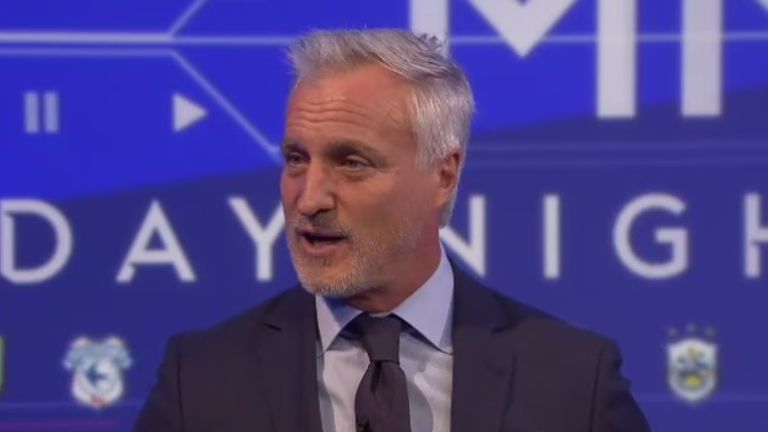 David Ginola was a guest on Monday Night Football this week