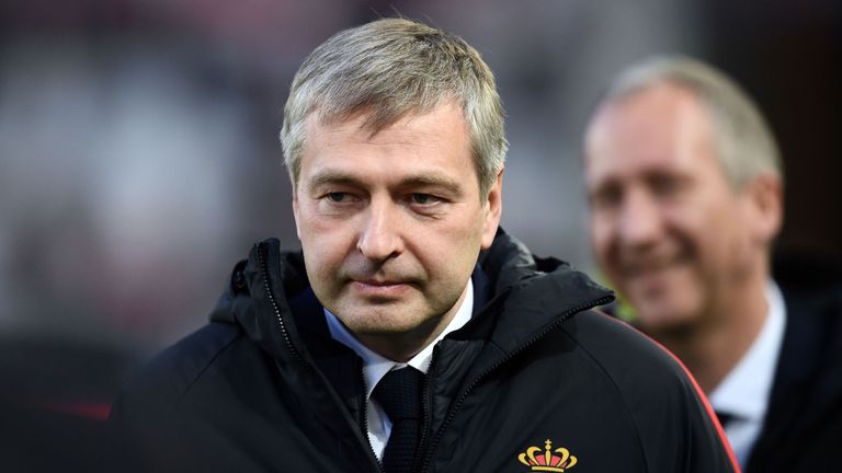 Monaco majority owner Dmitry Rybolovlev