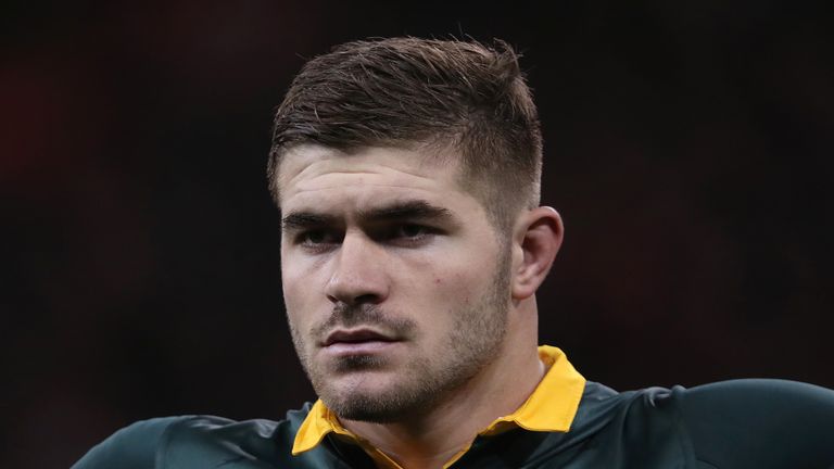 South Africa's Malcolm Marx during the Autumn International at the Principality Stadium, Cardiff                                                                                                                                                                                                                                                                                         