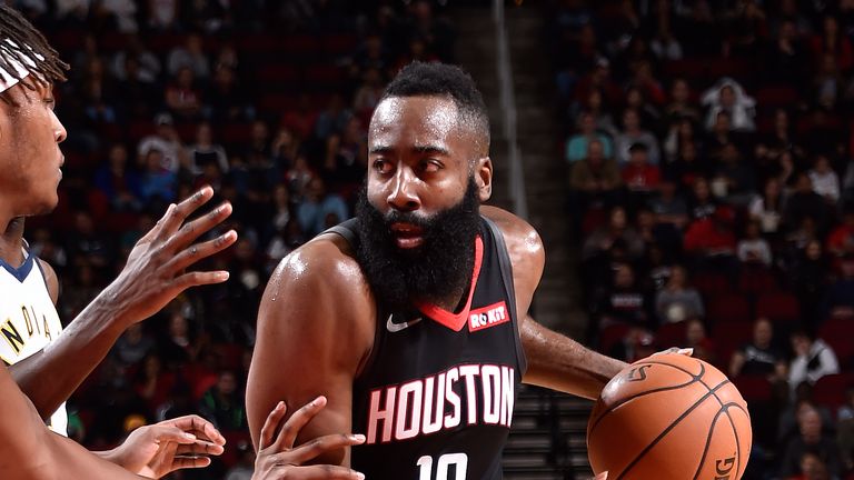 WATCH: James Harden's Stellar Night For Houston Gives Rockets First Win ...