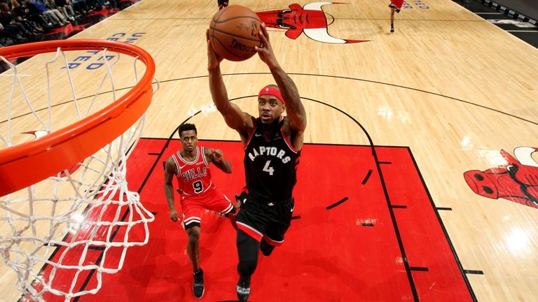 NBA BULLS VISIT AT RAPTORS