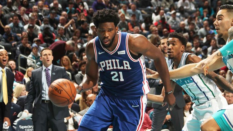 NBA Sixers at Hornets