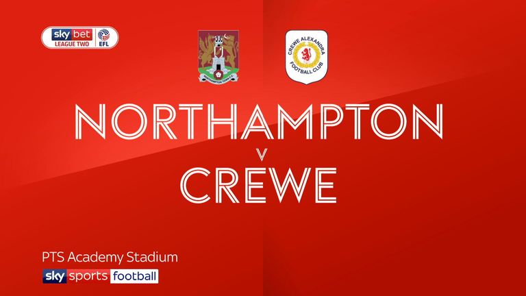 Northampton v Crewe Highlights