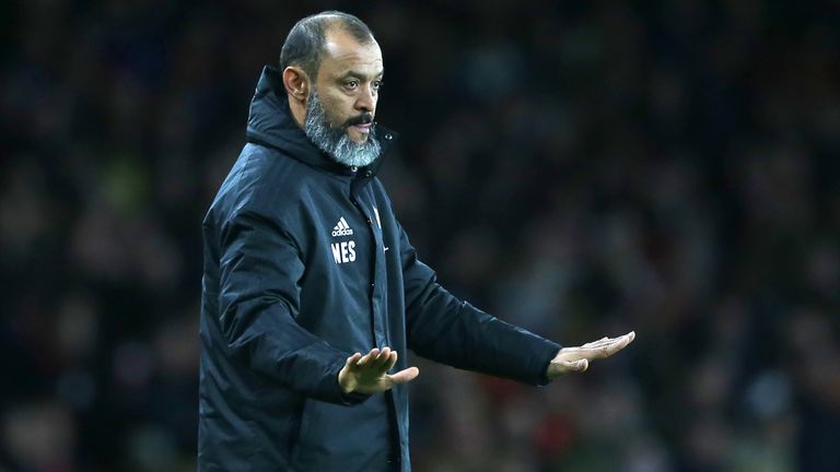 Nuno Espirito Santo v Arsenal