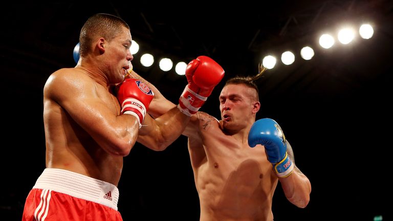 xxx during the World Series of Boxing between the British Lionhearts and the Ukraine Otamans at York Hall on March 1, 2013 in London, England.