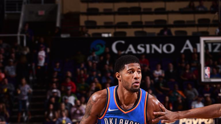 Paul George is having a career-year through the early part of the season