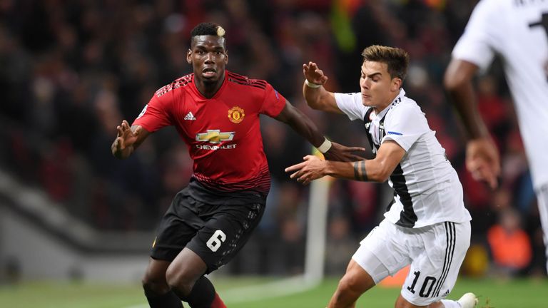 Paul Pogba faced former side Juventus last month and will return to Turin with Manchester United on November 7