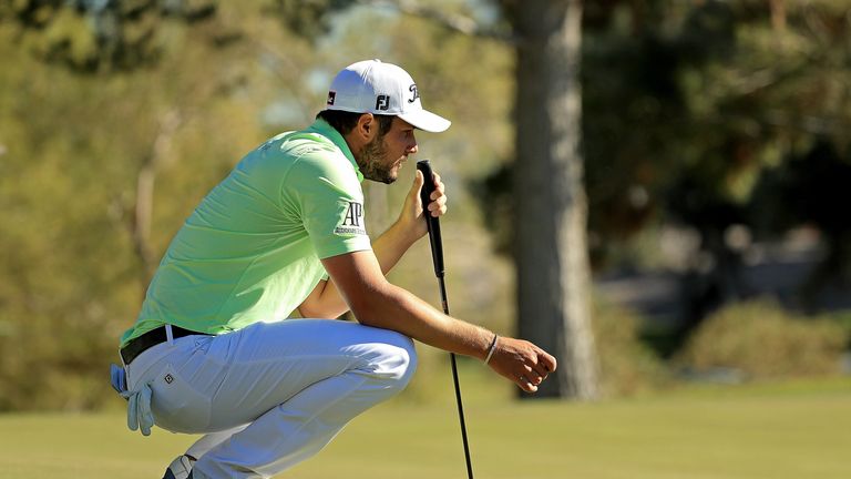 during the second round of the Shriners Hospitals for Children Open at TPC Summerlin on November 2, 2018 in Las Vegas, Nevada.
