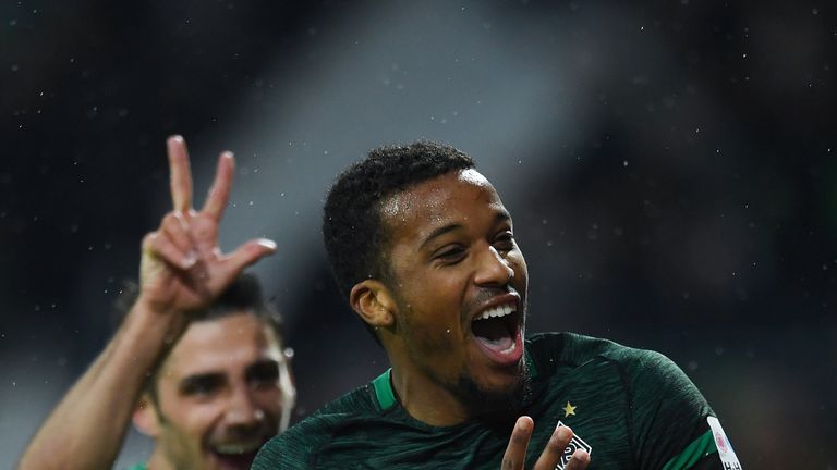 Borussia Mochengladbach striker Alassane Plea has been called up to the France squad