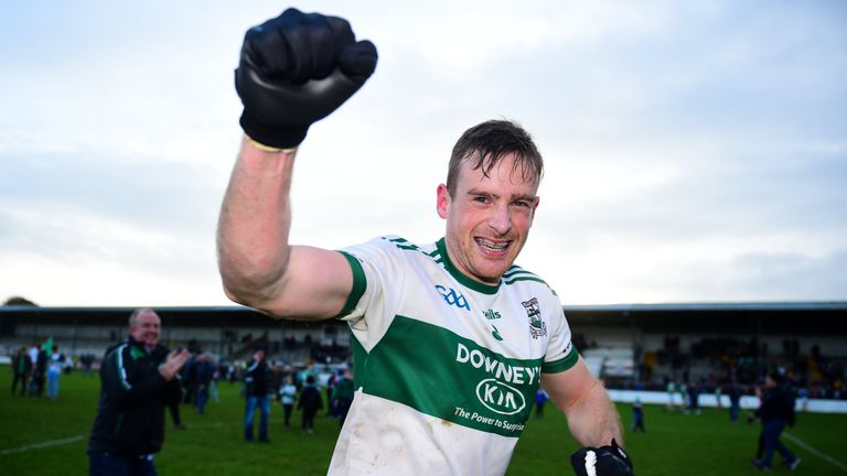 Kieran Lillis of Portlaoise celebrates his side's win
