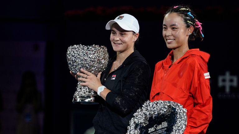 Ashleigh Barty, Qiang Wang