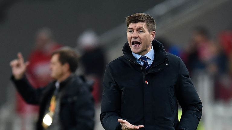 Steven Gerrard had not lost a European game as Rangers manager until their 4-3 loss at Spartak Moscow