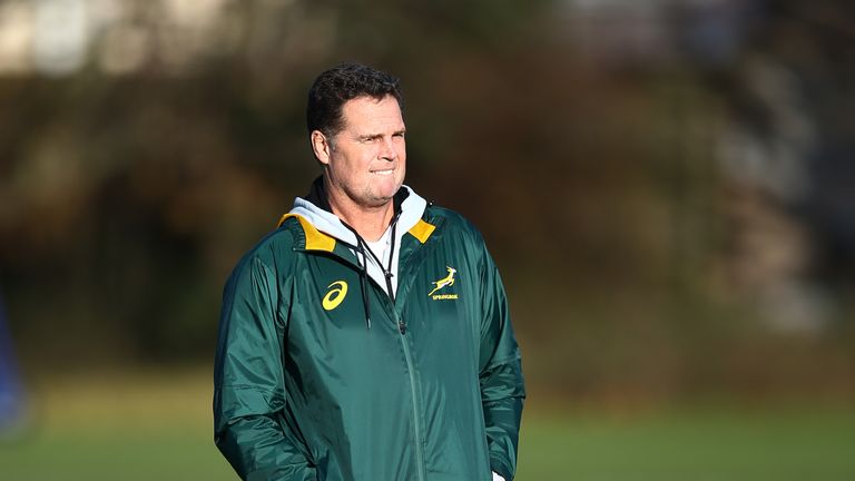 Springbok coach Rassie Erasmus