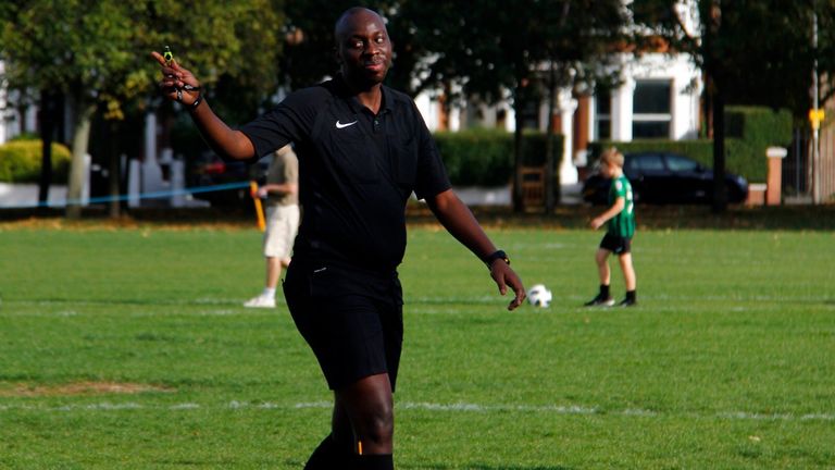 Raymond Mashamba, referee