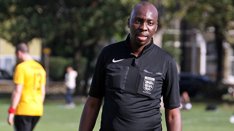 Raymond Mashamba, referee