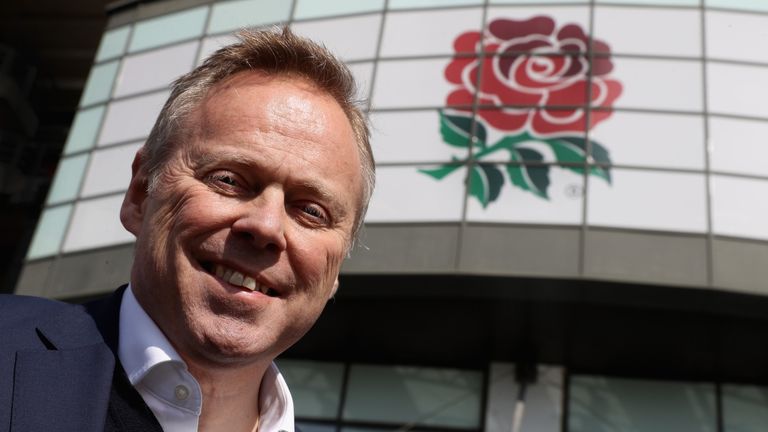 RFU chief executive Steve Brown