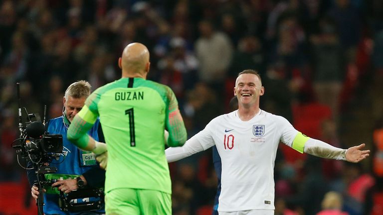 Wayne Rooney final England appearance