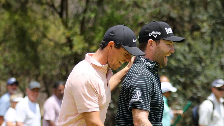  during day one of the Nedbank Golf Challenge at Gary Player Golf Course on November 8, 2018 in Sun City, South Africa.