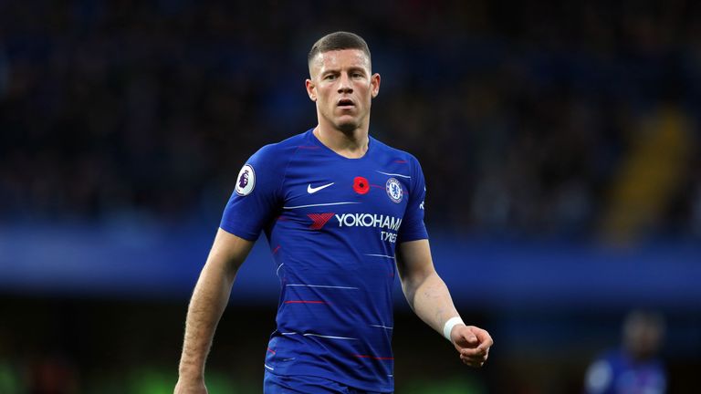 Ross Barkley features for Chelsea against his former side Everton