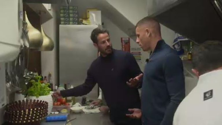 Jamie and Ross cook up a storm - watch the feature on Super Sunday