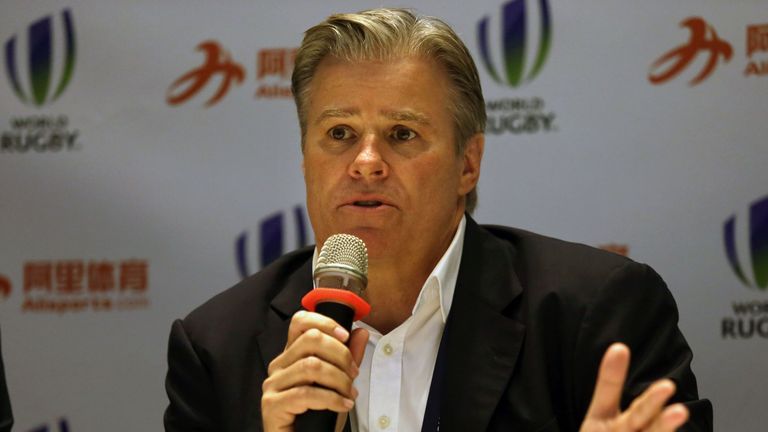 World Rugby chief executive Brett Gosper