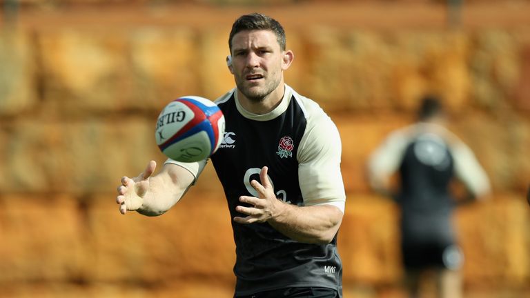 England and Newcastle Falcons forward Mark Wilson