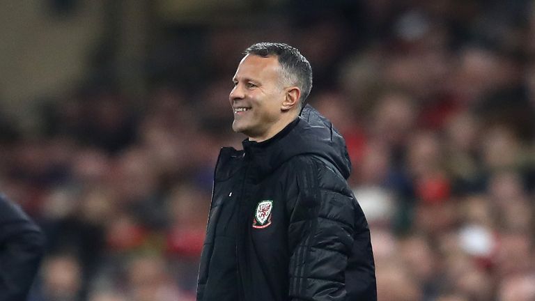 Wales manager Ryan Giggs