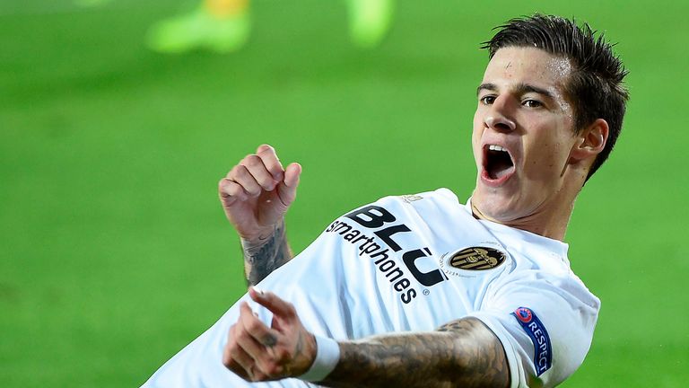 Santi Mina netted his first league goals of the season