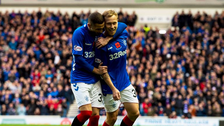 Scott Arfield put Rangers ahead early on against Motherwell