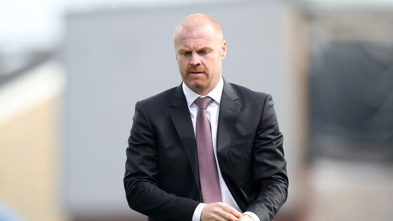 Sean Dyche during the Premier League match between Burnley FC and AFC Bournemouth at Turf Moor on September 22, 2018 in Burnley, United Kingdom.