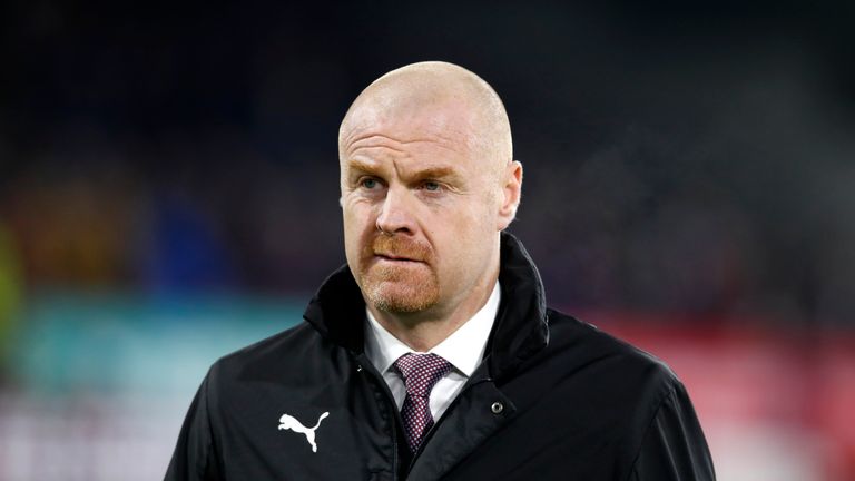 Burnley manager Sean Dyche