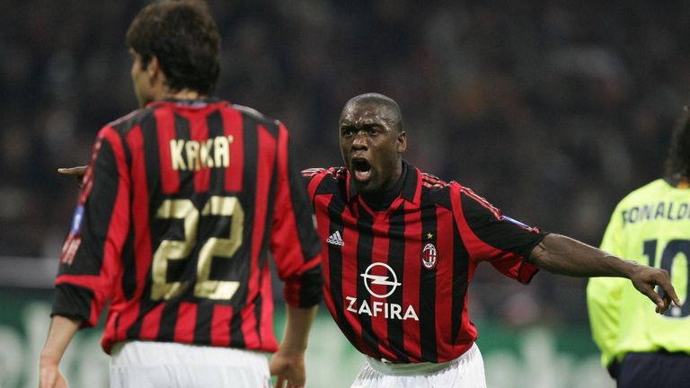 Clarence Seedorf spent over a decade at AC Milan as a player