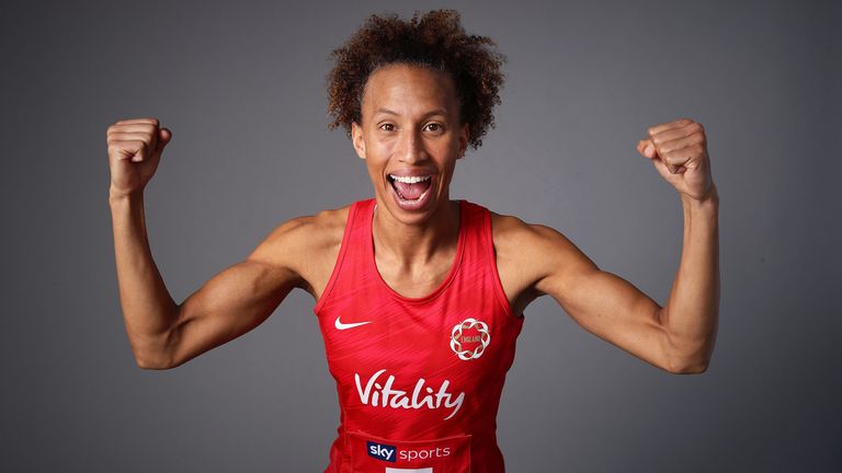 England netball portrait session