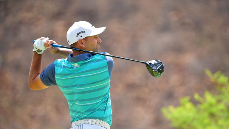  during day one of the Nedbank Golf Challenge at Gary Player Golf Course on November 8, 2018 in Sun City, South Africa.