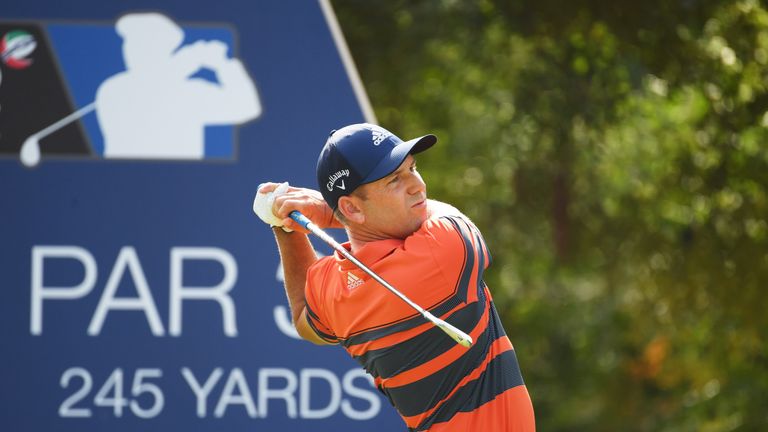 during day two of the DP World Tour Championship at Jumeirah Golf Estates on November 16, 2018 in Dubai, United Arab Emirates.