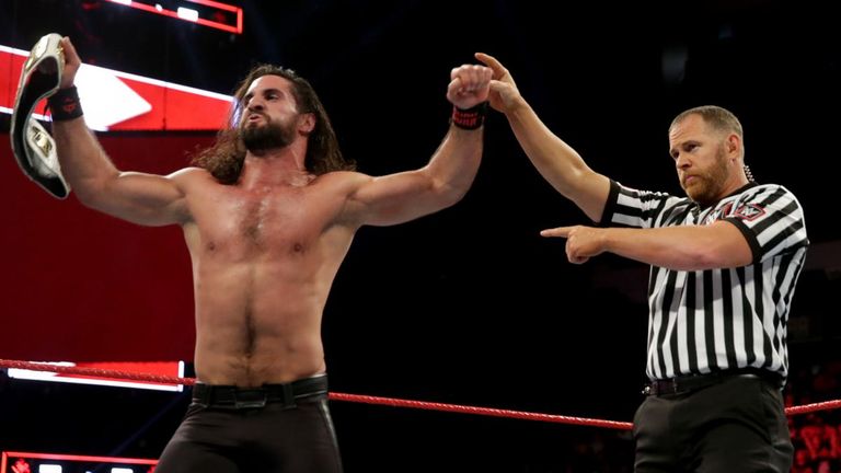 Seth Rollins' Intercontinental title was on the line on Raw this week