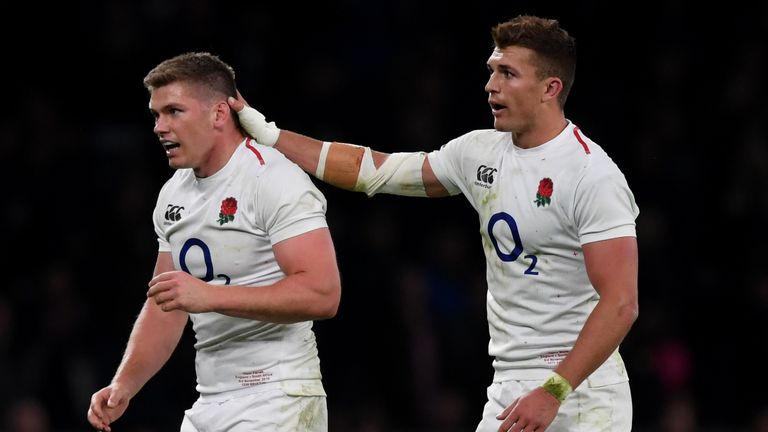  during the Quilter International match between England and South Africa at Twickenham Stadium on November 3, 2018 in London, United Kingdom.