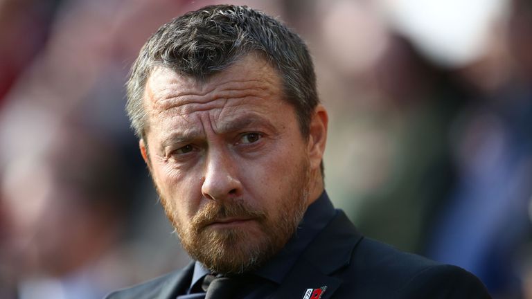 Slavisa Jokanovic during Liverpool vs Fulham at Anfield 