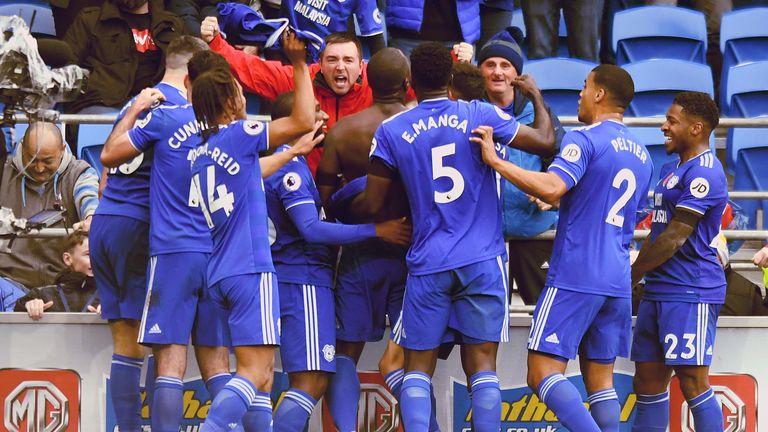 Sol Bamba scores 90th-minute winner for Cardiff vs Brighton