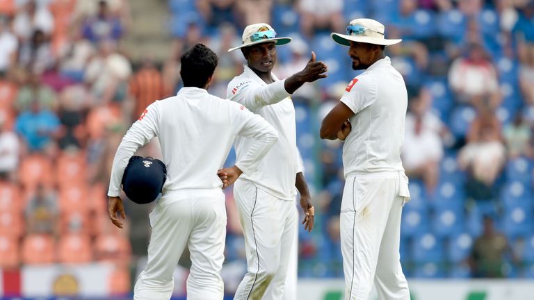Angelo Mathews and Suranga Lakmal, Sri Lanka, Test
