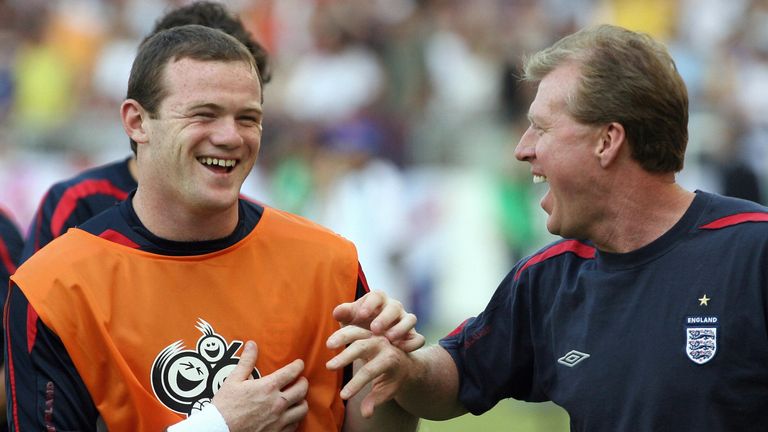 Wayne Rooney worked under Steve McClaren with England