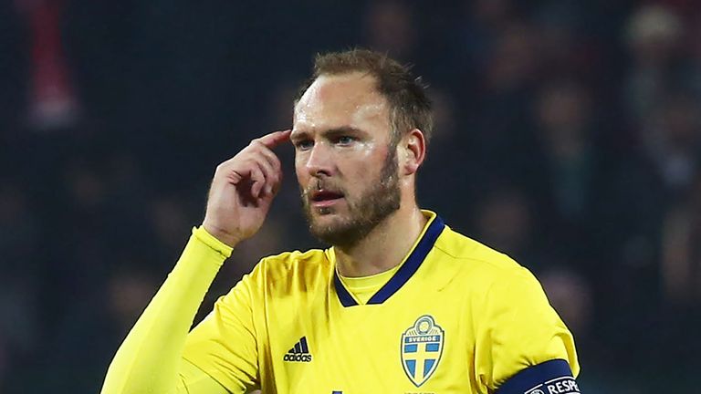 Andreas Granqvist's second-half penalty was enough as Sweden beat Turkey 1-0