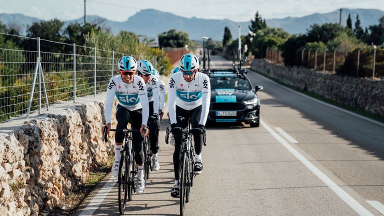 Ride with the best! Sky VIP have teamed up with Team Sky to give you the chance to train with the pros in Mallorca.