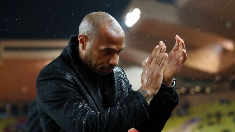  during the Group A match of the UEFA Champions League between AS Monaco and Club Brugge at Stade Louis II on November 6, 2018 in Monaco, Monaco.