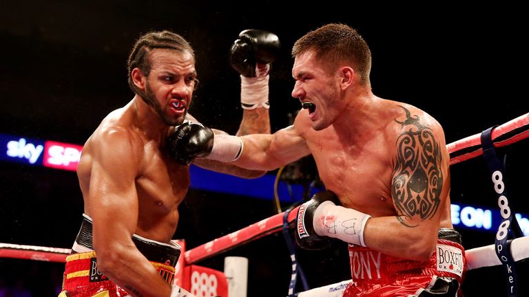 Anthony Joshua in action against Emanuele Leo during their Heavyweight bout at O2 Arena on October 5, 2013 in London, England. *** Local Caption *** Anthony Joshua; Emanuele Leo