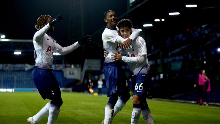 Tottenham U21s finished second in Southern Group A
