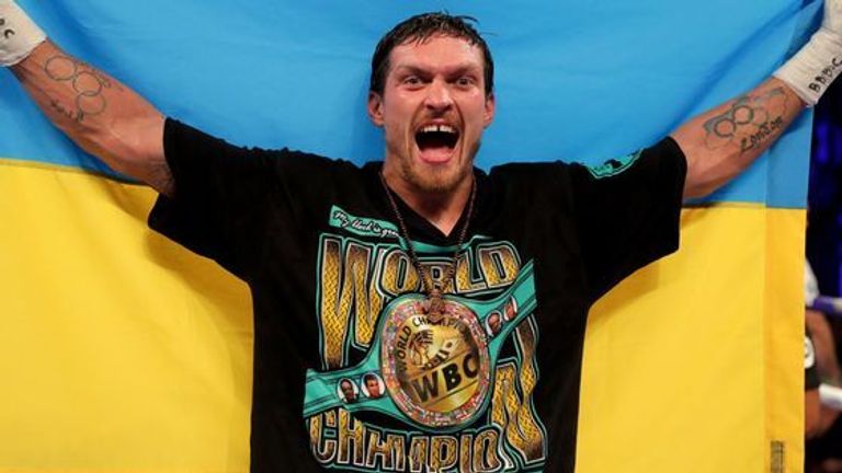 Usyk will be back at The O2 on December 22