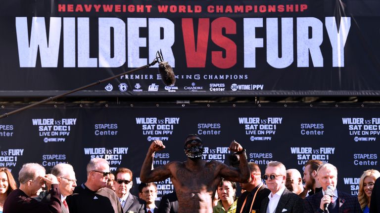 Wilder was the lightest he has been since he made his professional debut