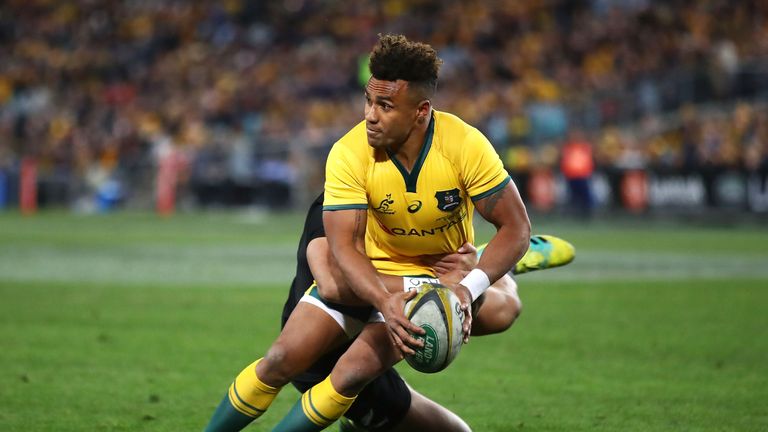 Will Genia in action against the All Blacks